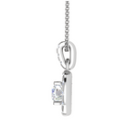 Load image into Gallery viewer, Designer Platinum with Diamond Solitaire Pendant JL PT PF RD 110   Jewelove.US
