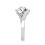 Load image into Gallery viewer, 0.50 cts Solitaire Diamond Shank Platinum Ring JL PT RP RD 127   Jewelove.US
