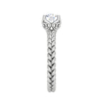 Load image into Gallery viewer, 0.50 cts Solitaire Platinum Ring JL PT RS RD 121   Jewelove.US
