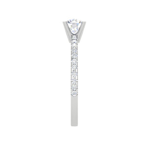 0.50 cts Solitaire Platinum Diamonds Ring JL PT RC RD 260   Jewelove.US