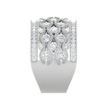 Load image into Gallery viewer, Designer Platinum Diamond Ring for Women JL PT WB6011W   Jewelove
