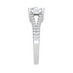 Load image into Gallery viewer, 0.50 cts Solitaire Platinum Diamond Split Shank Ring JL PT PR RD 100   Jewelove.US
