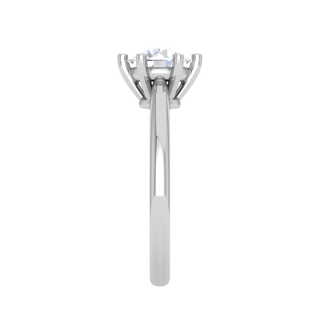 0.30 cts Solitaire Platinum Ring for Women JL PT RS PR 133   Jewelove