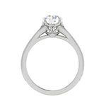 Load image into Gallery viewer, 0.50 cts Solitaire Diamond Shank Platinum Ring for Women JL PT RV RD 110   Jewelove
