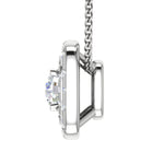 Load image into Gallery viewer, Designer Platinum with Diamond Solitaire Pendant JL PT PF RD 107   Jewelove.US
