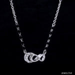 Load image into Gallery viewer, Platinum Diamond Mangalsutra Pendant with Chain JL PT MS 102   Jewelove.US
