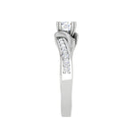 Load image into Gallery viewer, 0.30cts Solitaire Diamond Shank Platinum Ring JL PT JRW1557MM   Jewelove.US
