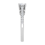 Load image into Gallery viewer, 0.50 cts Solitaire Diamond Shank Platinum Ring JL PT RC RD 276   Jewelove.US
