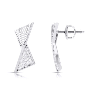 Designer Platinum Diamond Pendant & Earrings JL PT P BT 34-F   Jewelove.US