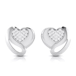 Load image into Gallery viewer, Platinum Diamond Heart Pendant Set JL PT P BT 38-B   Jewelove.US
