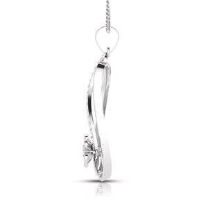 Designer Platinum Diamond Pendant Set JL PT P 39-C   Jewelove.US