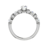 Load image into Gallery viewer, 0.50 cts Solitaire Platinum Diamonds Ring JL PT RC RD 263   Jewelove.US
