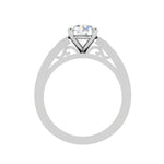 Load image into Gallery viewer, 0.50 cts. Solitaire Diamond Shank Platinum Ring JL PT IM1704   Jewelove.US
