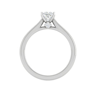 0.50 cts Princess Cut Solitaire Platinum Diamonds Ring JL PT RS PR 182   Jewelove.US