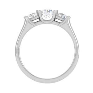 0.50 cts Solitaire Platinum Diamond Ring JL PT R3 RD 167   Jewelove.US