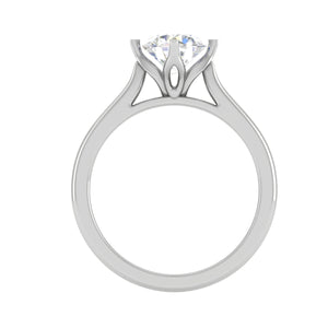 0.50 cts Solitaire Platinum Ring JL PT RS RD 119   Jewelove.US