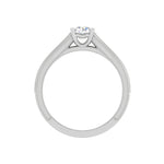 Load image into Gallery viewer, 0.50 cts Solitaire Diamond Shank Platinum Ring JL PT RP RD 141   Jewelove.US
