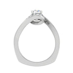 Load image into Gallery viewer, 0.50 cts Solitaire Diamond Shank Platinum Ring JL PT RP RD 127   Jewelove.US
