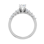 Load image into Gallery viewer, 0.50 cts Solitaire Diamond Shank Platinum Ring JL RC RD 258   Jewelove.US
