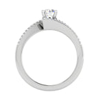 Load image into Gallery viewer, 0.50 cts Solitaire Shank Diamond Platinum Ring JL PT RP RD 215   Jewelove.US
