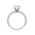 Load image into Gallery viewer, 0.50 cts Solitaire Platinum Diamond Shank Ring JL PT RERSS1221   Jewelove.US
