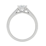 Load image into Gallery viewer, 0.50 cts Princess Cut Solitaire Platinum Ring JL PT RS PR 192   Jewelove.US
