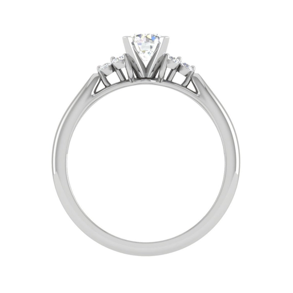 0.50 cts Solitaire Platinum Diamonds Ring JL PT RC RD 261   Jewelove.US