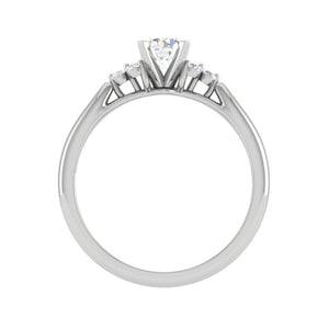 0.50 cts Solitaire Platinum Diamonds Ring JL PT RC RD 261   Jewelove.US