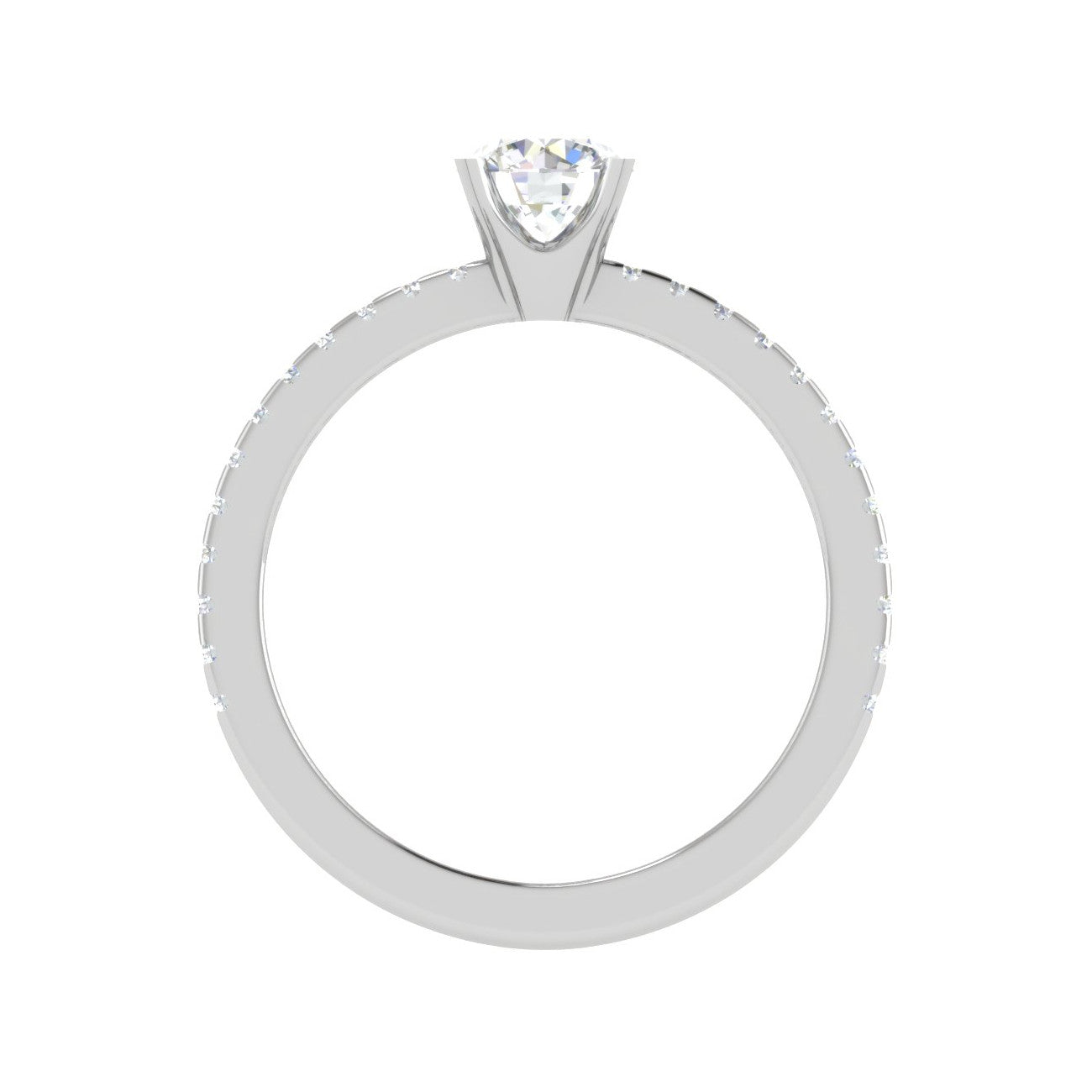 0.50 cts Solitaire Platinum Diamonds Ring JL PT RC RD 260   Jewelove.US