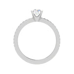 Load image into Gallery viewer, 0.50 cts Solitaire Platinum Diamonds Ring JL PT RC RD 260   Jewelove.US
