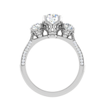 Load image into Gallery viewer, 1.00 cts Platinum Solitaire Diamond Shank Ring JL PT R3 RD 114   Jewelove.US
