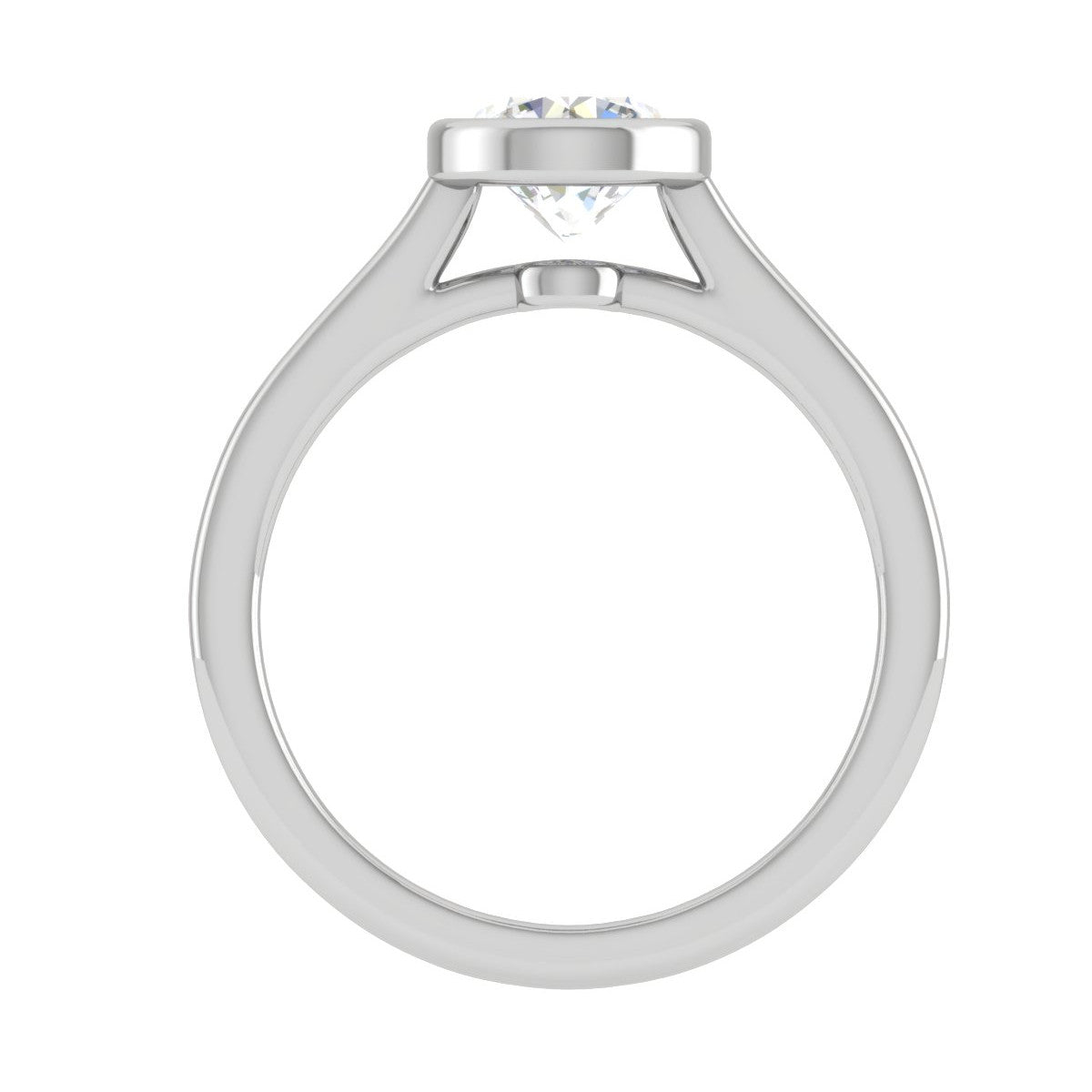 0.50 cts Solitaire Platinum Ring JL PT RS RD 145   Jewelove.US