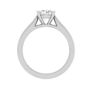 0.50 cts Solitaire Platinum Ring JL PT RS RD 135   Jewelove.US