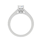 Load image into Gallery viewer, 0.50 cts Solitaire Diamond Shank Platinum Ring JL PT RC RD 254   Jewelove.US
