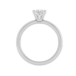 Load image into Gallery viewer, 0.50 cts Princess Cut Solitaire Platinum Ring JL PT RS PR 181   Jewelove.US
