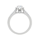 Load image into Gallery viewer, 0.30cts Solitaire Diamond Split Shank Platinum Ring JL PT WB5582E   Jewelove.US
