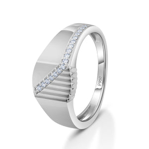 Men of Platinum | Diamonds Platinum Ring for Men JL PT 1085  VVS-GH-Men-s-Ring-only Jewelove