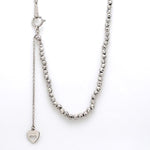 Load image into Gallery viewer, Japanese 2.5mm Platinum Chain with Diamond Cut Balls JL PT 742-A   Jewelove.US
