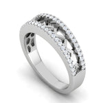 Load image into Gallery viewer, Designer Platinum Diamond Ring for Women JL PT WB6022   Jewelove
