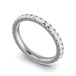 Load image into Gallery viewer, Half Eternity Platinum Diamond Ring for Women JL PT WB RD 122   Jewelove
