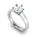 Load image into Gallery viewer, 0.50 cts Solitaire Platinum Ring JL PT RS RD 126   Jewelove.US
