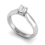 Load image into Gallery viewer, 0.50 cts Solitaire Platinum Ring JL PT RS RD 148   Jewelove.US
