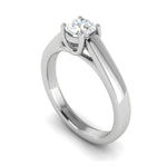 Load image into Gallery viewer, 0.30 cts Solitaire Diamond Platinum Ring JL PT RH RD 189   Jewelove.US
