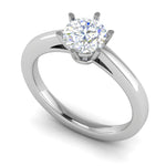 Load image into Gallery viewer, 0.50 cts Solitaire Platinum Ring JL PT RS RD 138   Jewelove.US
