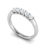 Load image into Gallery viewer, 10 Pointer  Diamond Platinum Ring for Women JL PT WB RD 136   Jewelove
