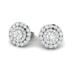 Load image into Gallery viewer, Platinum Solitaire Earrings JL PT E SE RD 106   Jewelove
