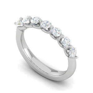 5 Pointer Designer Platinum Diamond Ring for Women JL PT NWSSS1076   Jewelove