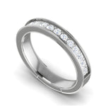 Load image into Gallery viewer, Diamond Half Eternity Platinum Ring for Women JL PT WB RD 143   Jewelove
