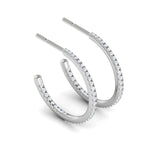 Load image into Gallery viewer, Platinum Diamond Earrings for Women JL PT E DH RD 113  VVS-GH Jewelove.US
