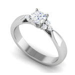 Load image into Gallery viewer, 0.50 cts Solitaire Platinum Diamonds Ring JL PT RC RD 261   Jewelove.US
